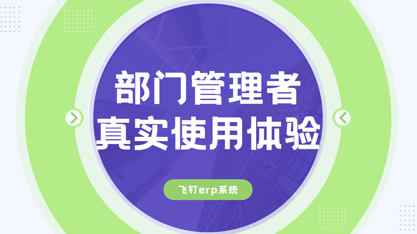 部门经理使用飞钉企业管理系统的真实体验缩略图